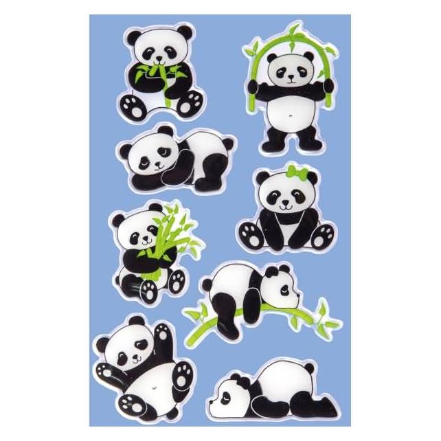 Z-Design Glänzender Aufkleber (8 Sticker) (57297)