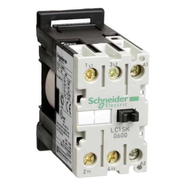 APC Schneider Electric GmbH Schütz LC1SK0600P7 2polig 6A 27mm (LC1SK0600P7)
