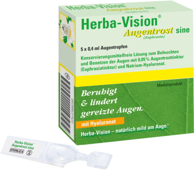 OmniVision GmbH HERBA-VISION Augentrost sine Augentropfen 5X0.4 ml 07666280