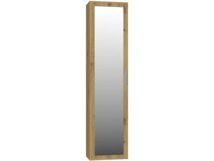 Armoire Duo - Chêne Artisan - Avec Miroir - 2 Portes - Contemporain - Design