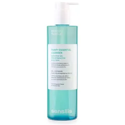 Sensilis, Gesichtsreinigung, Purify Essential Cleanser Reinigungsgel für Mischhaut und fettige Haut mit Hyaluronsäure und (Reinigungsgel, 400 ml)