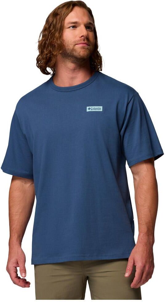 Columbia  - Heavyweight Iconic Dark Mountain - M - Tee-shirt