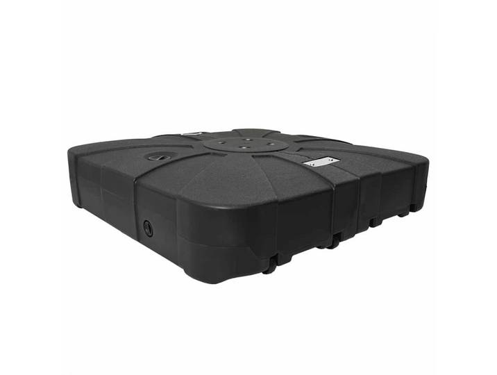 vidaXL Schirmhalter Basis für Freischwinger-Sonnenschirm 150kg Schwarz, 1 tlg.
