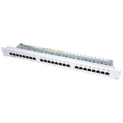 VALUE Cat.5e (Class D) 19-Zoll-Patchpanel, 24P, geschirmt, grau 26.99.0329