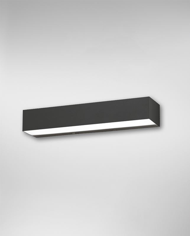 Fabas Luce LED-Wandleuchte Mistral Anthrazit 3784-21-282 8019282548928