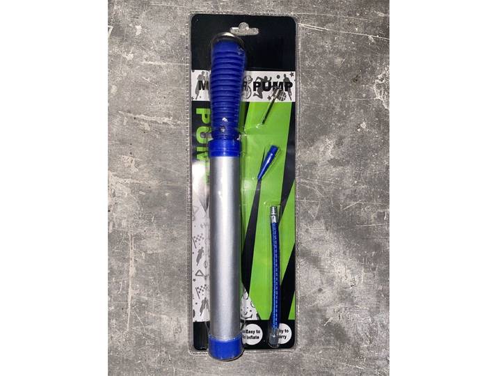 HOT Sports + Toys - Ballenpomp aluminium - 30 cm - Zilver