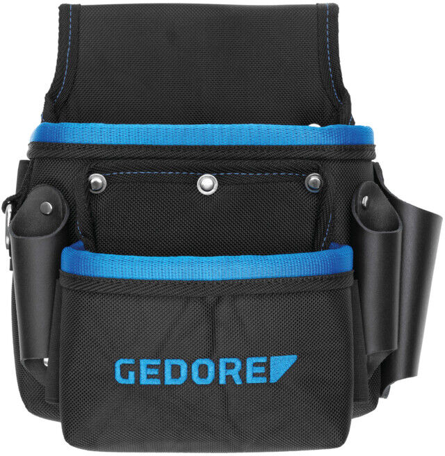 Sac duo Gedore pour ceinture professionnelle 2 compartiments cuir (1818201)