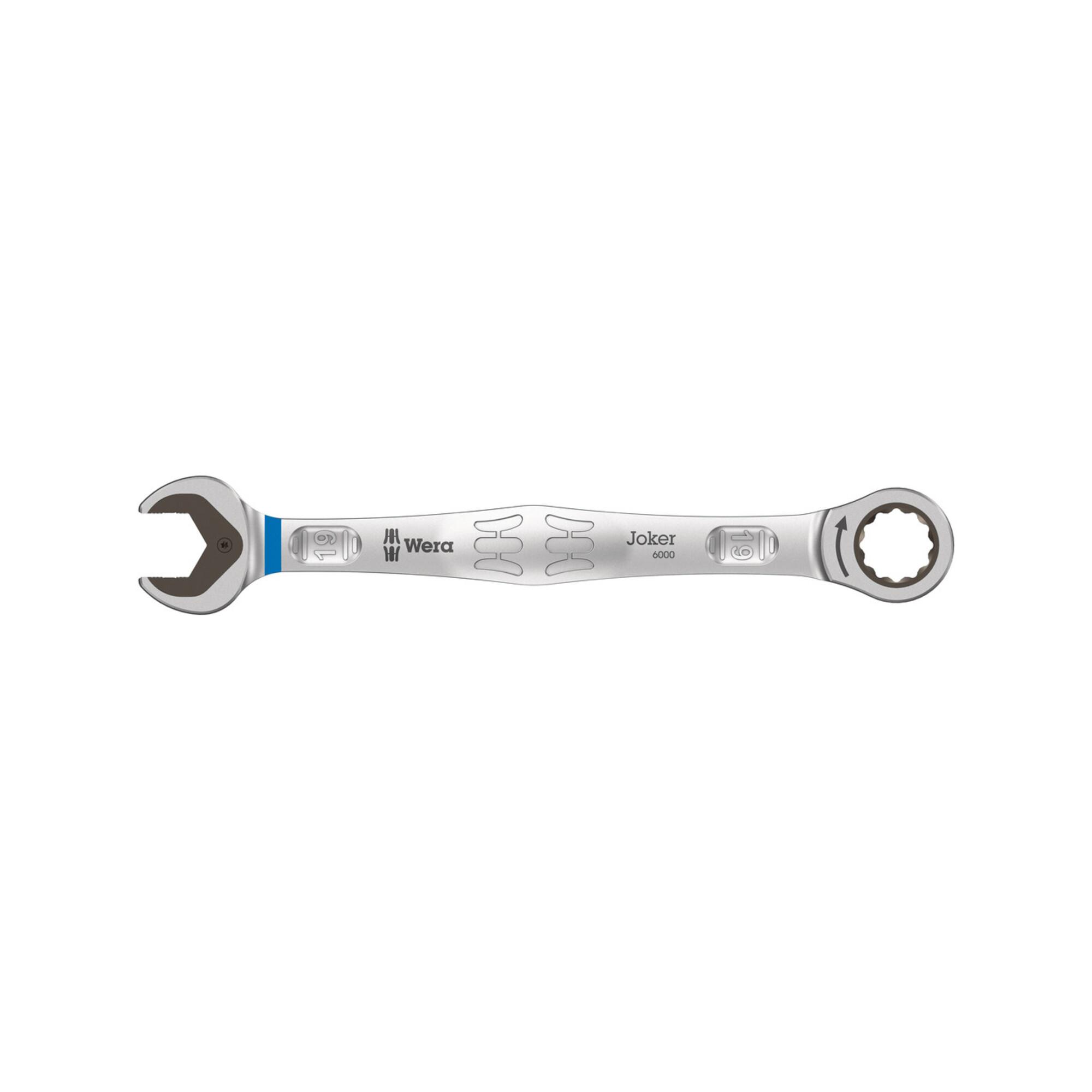 Wera 6000 Joker Maul-Ringratschen-Schlüssel, 19 x 246 mm (05073279001)