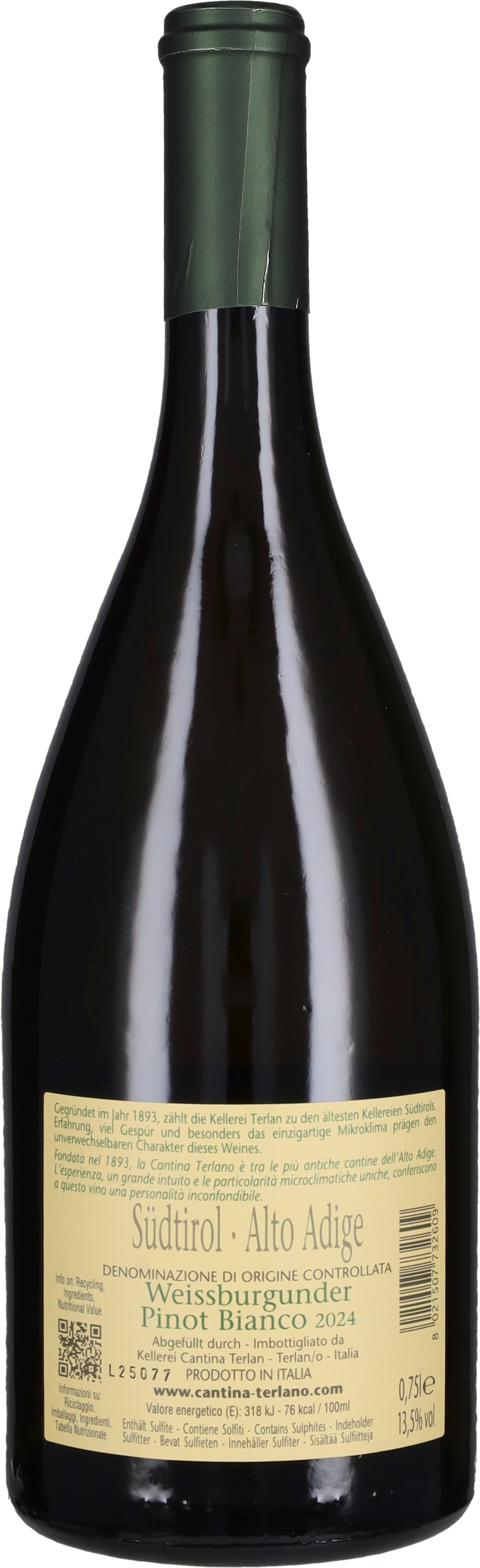 Pinot Bianco Terlano 2025