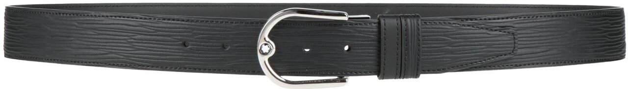 Montblanc Cinturón Unisex Negro ONESIZE Unisex