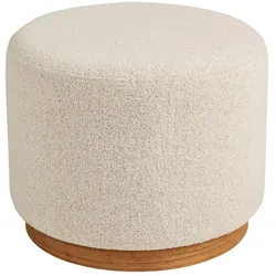 Ebuy24 Gry Pouf Ø50cm sandfarben.