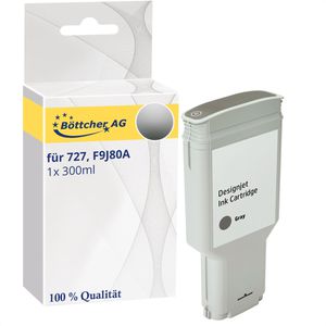 kompatibel für HP 727, F9J80A, 300ml, grau