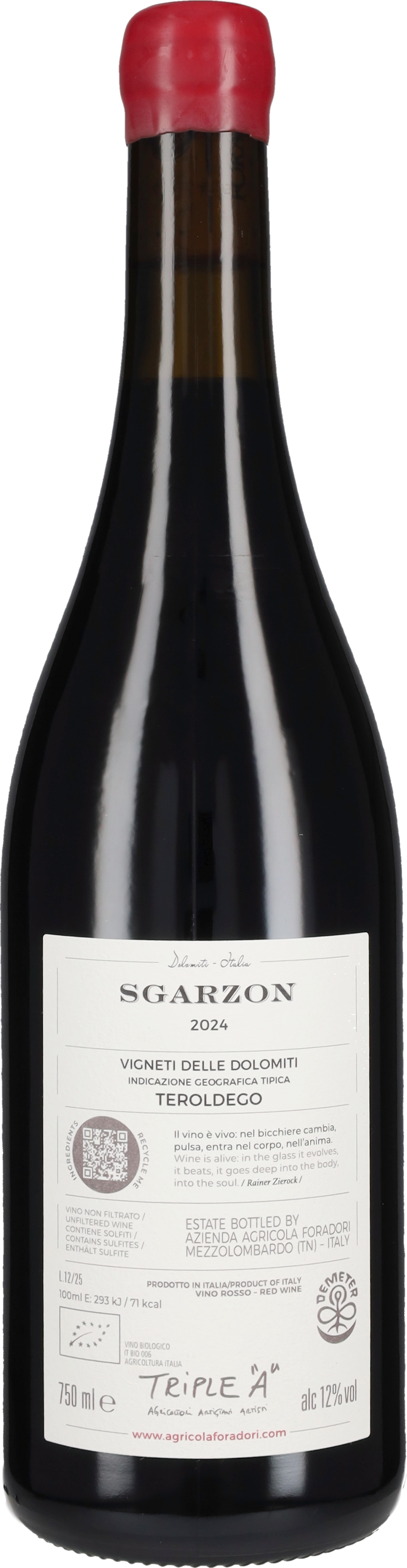 Foradori Teroldego 'Sgarzon' 2024