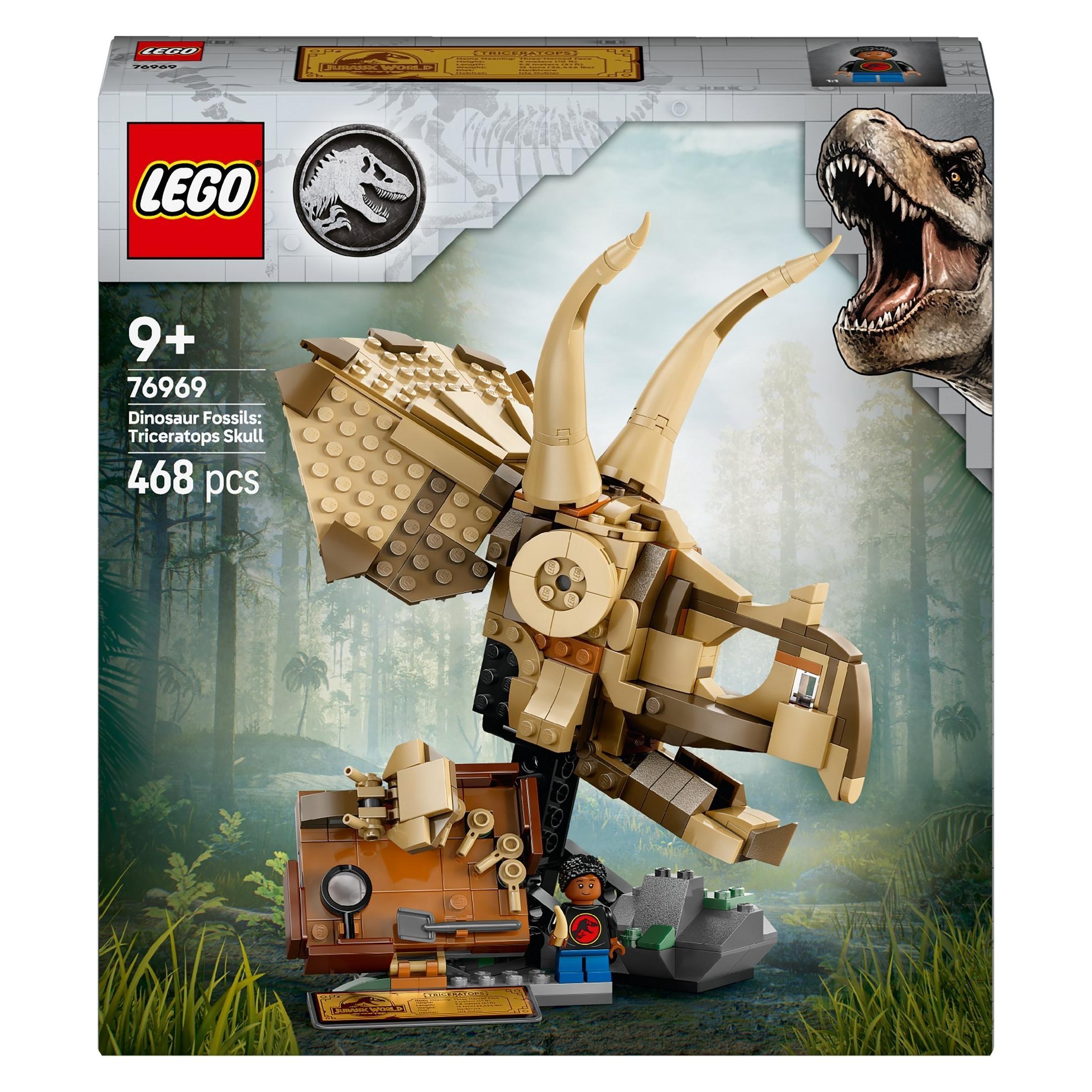 LEGO Jurassic World - Dinosaurierskelette: Triceratops-Schädel (76969) (76969, LEGO Jurassic World) (33412)