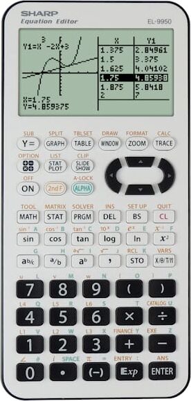 Sharp EL-9950G Graphic calculator (EN/DE)