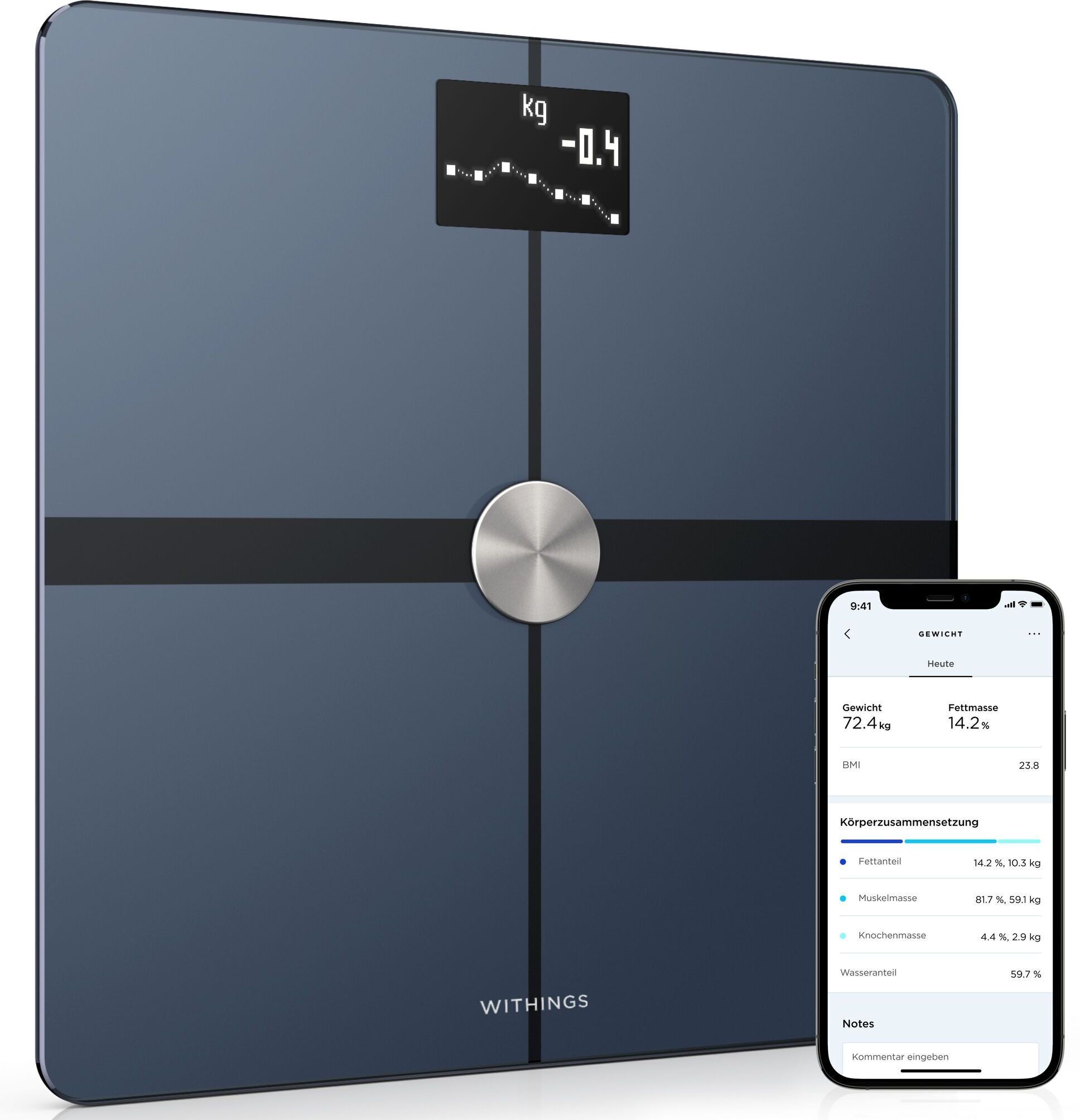 Withings Body+   svart