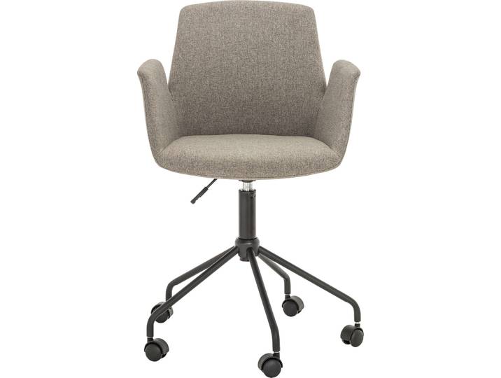 Bürostuhl Lia grau Metall/Alu/Kunststoff H 81.5 cm - Bürostuhl