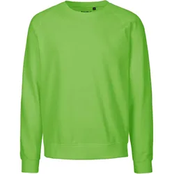 Neutral Unisex Bio Raglan Sweater Sweatshirt O63001 lime S