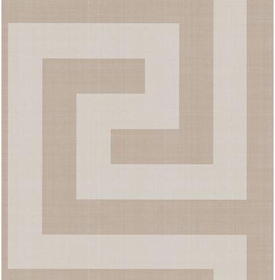Seabrook Designs Vogue Greek Key Unpasted Wallpaper