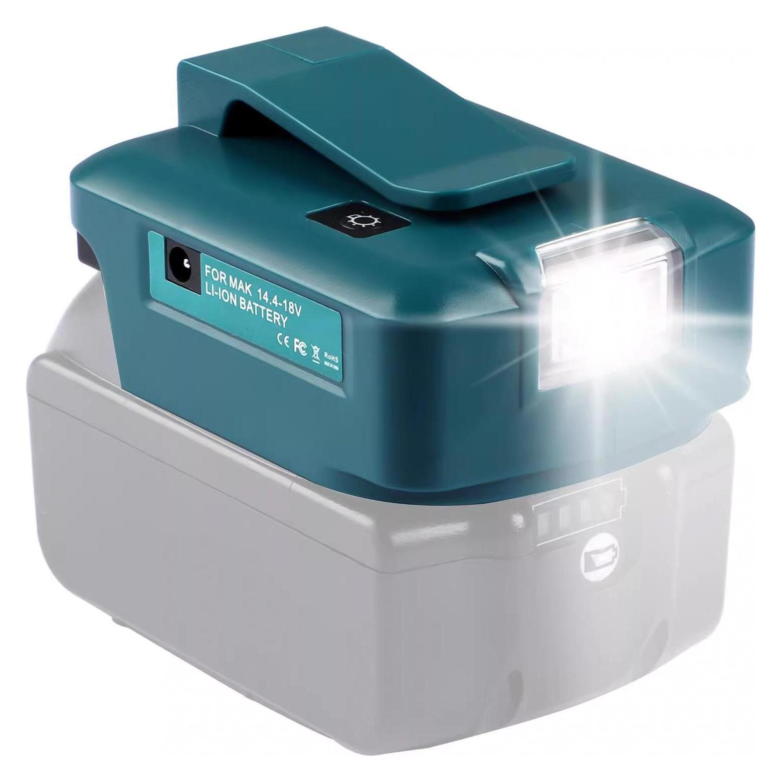 LKD Powerbank Adapter für Makita 14.4-18V mit LED Licht und USB-C (18 V) (69479267)