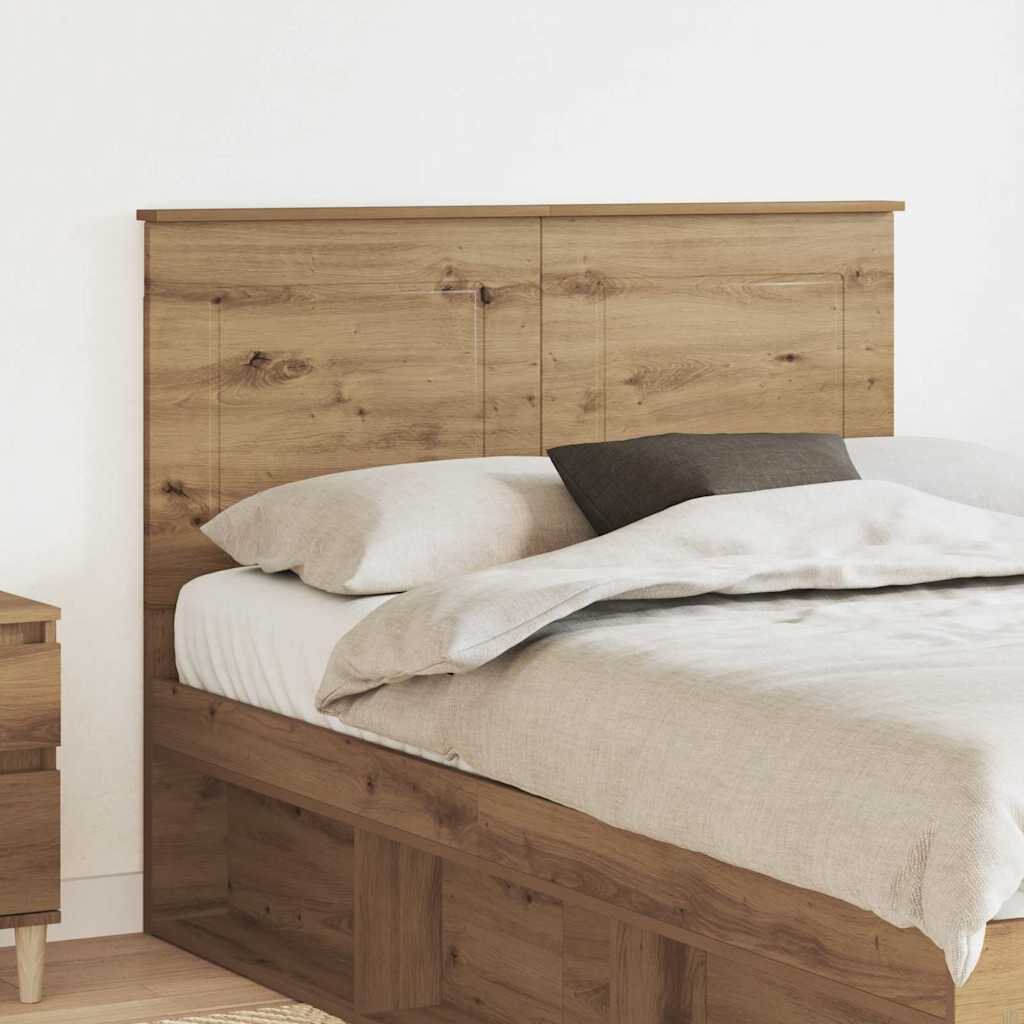 17 Stories Panel Headboard Artisan Oak EU Double - 135 x 200 cm