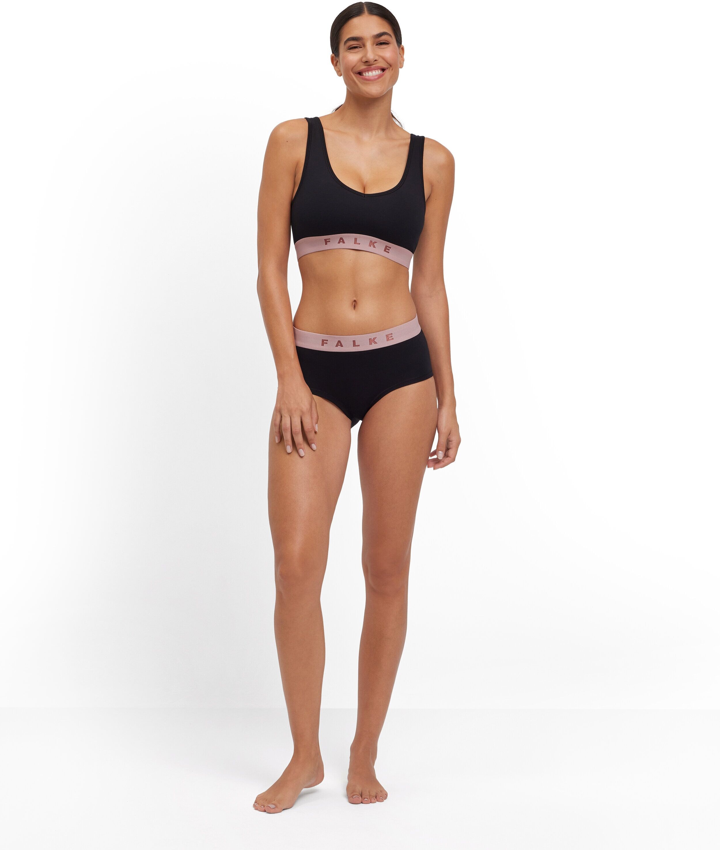Hipster FALKE "Daily Comfort", Damen, Gr. S, 2 Stk., rosa (sortiment (0050)), Unterhosen