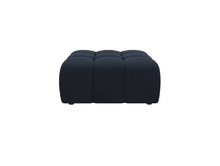 Design Sitzpouf „Hawaii“ Strukturstoff Königsblau chosen by Bloomingloft