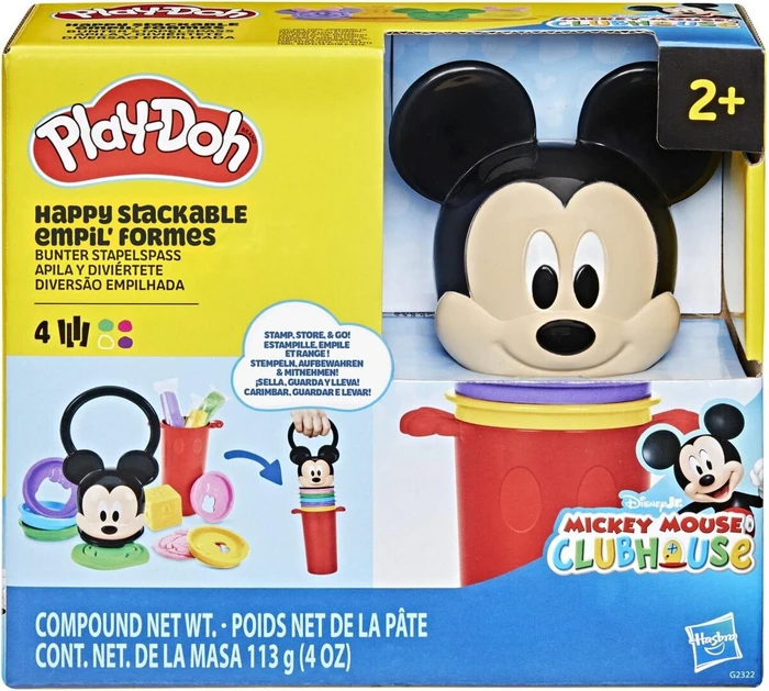 Play-Doh Disney Junior Happy Stackable, 12 Stück