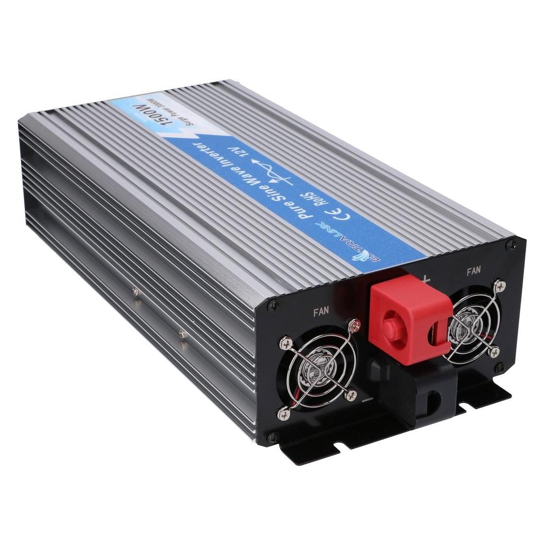 Extralink VOLTAGE CONVERTER 12V - 230V, 1500W, PURE SINUS OPIP-1500W (EX.31179)