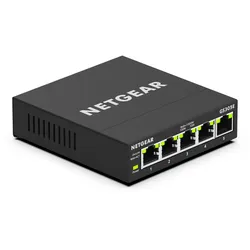 NETGEAR GS305E Managed Gigabit Ethernet (10/100/1000) Schwarz