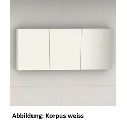 Artiqua Spiegelschrank , Weiß Glanz, 070-SET-1-16-68 070-SET-1-16-68