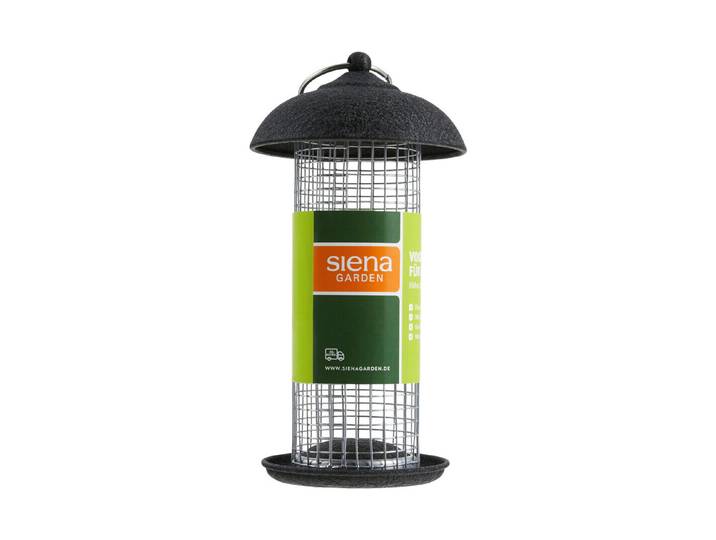 Vogel Futtersäule schwarz