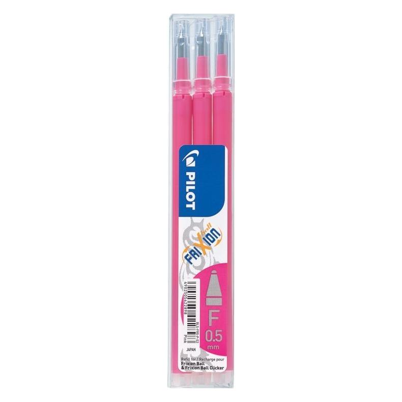 Pilot Frixion Ball Mine 0,3mm (Pink, 0.30 mm, 3 Stk.) (BLS-FR5S3-P)