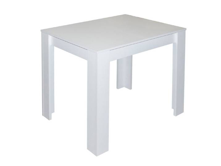 freiraum Esstisch Pit, in weiß matt - 80x75x60cm (BxHxT)