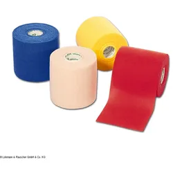 Haftelast latexfrei Fixierbinde rot, 20 m x 6 cm