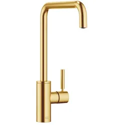 Dornbracht Einhebelmischer META SQUARE 33815861 Messing gebürstet (23kt Gold) 33815861-28