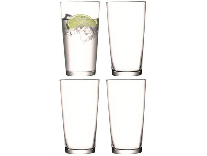 LSA International Trinkgläser-Set GIO glasklar Glas H 12.8 cm 0.32 l 4 Stk