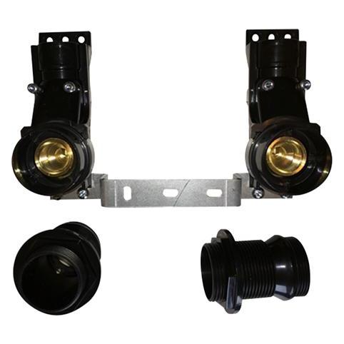 Csdk SL Multibox Rotguss-Abzweigdose Doppeldruckmodell teilbar 15-2,5 mm mit Torx 20 VA-zugelassen für Mauer (SK3100)
