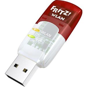 AVM WLAN-Adapter FRITZ!WLAN Stick AC 430, 20002766, USB 2.0, bis 580 Mbit/s, Wi-Fi 5, 5 GHz & 2,4 GHz, MU-MIMO
