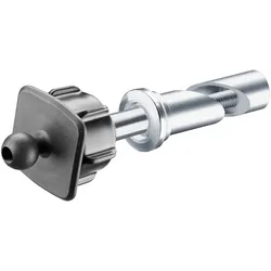 INTERPHONE Halterung Lenkkopfrohr-Halter mit Kugel 17 mm, Rohrdurchmesser 17 - 20 mm
