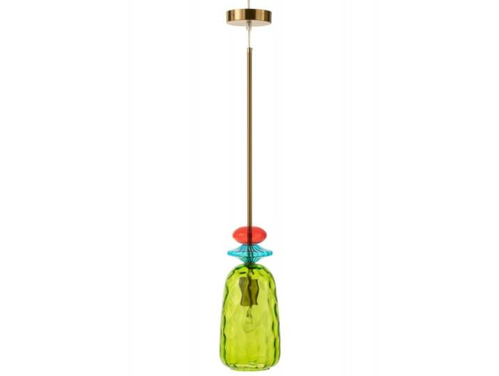Suspension en verre multicouleur 15x15x160 cm