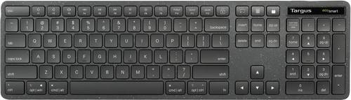 Targus EcoSmart Funk, Bluetooth Tastatur Norwegisch Schwarz