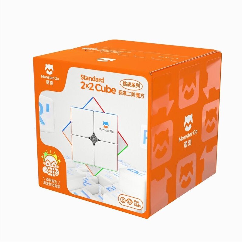 Monster Cable Cube 2x2 Stickerless Monster Go