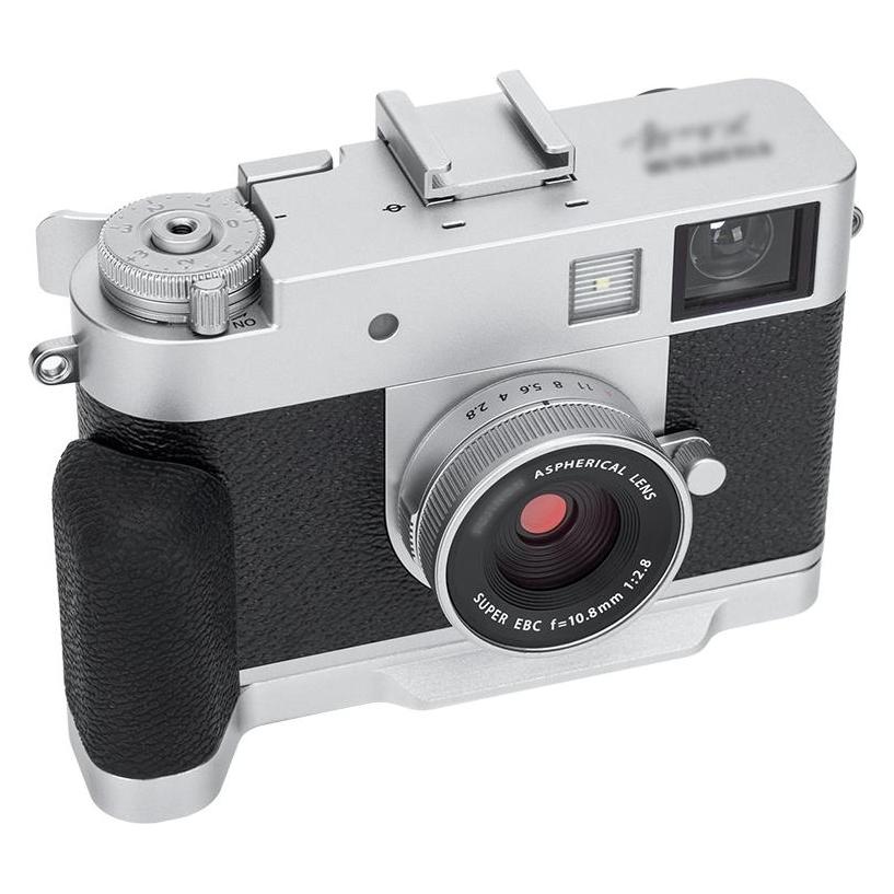 JJC TA XHALF Silver Thumb Up Grip for Fuji X Half (Handgriff) (TA-XHALF-S)