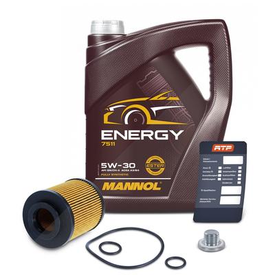 Bestprice Ölfilter + 5l 5W-30 Motoröl [Hersteller-Nr. 41846479] für Opel, Chevrolet, Vauxhall