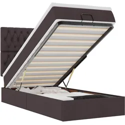 vidaXL, Bett, Warren Plain design (200 x 200 cm)