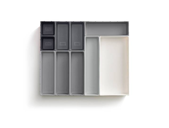 Joseph Joseph Tiroir à couverts Blox, 10 pièces Gris