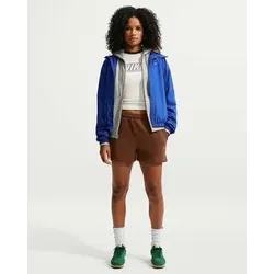 NIKE Damen Shorts Da Nike Studio Fleece aus mittelschwerem Material Shorts mit mittelhohem Bund (Damen), Größe M in Schwarz Schwarz