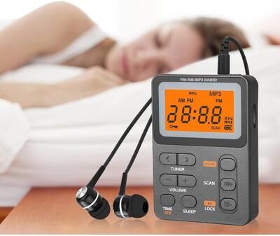 Multicon Wholesale Hub Compact Pocket Digital LCD Screen AM FM Radio, Player Earphone For Walking, Rechargeable Portable Radio Compact Pocket Digital LCD Screen AM FM Radio, Player Earphone For Walking, Rechargeable Portable Radio