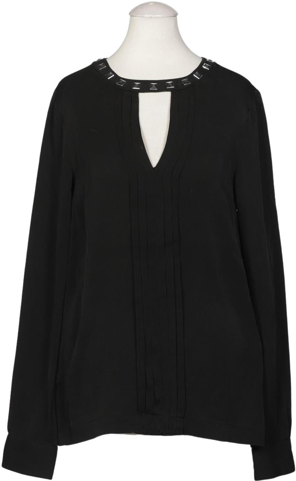 Michael Michael Kors Damen Bluse, Schwarz, Gr. XS, Seide - Second Hand